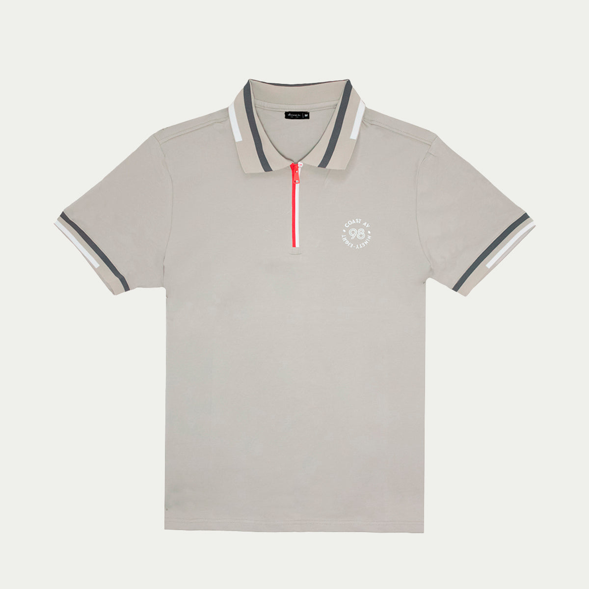 Polo para hombre - Playera tipo polo deportivo color Olivo para hombre