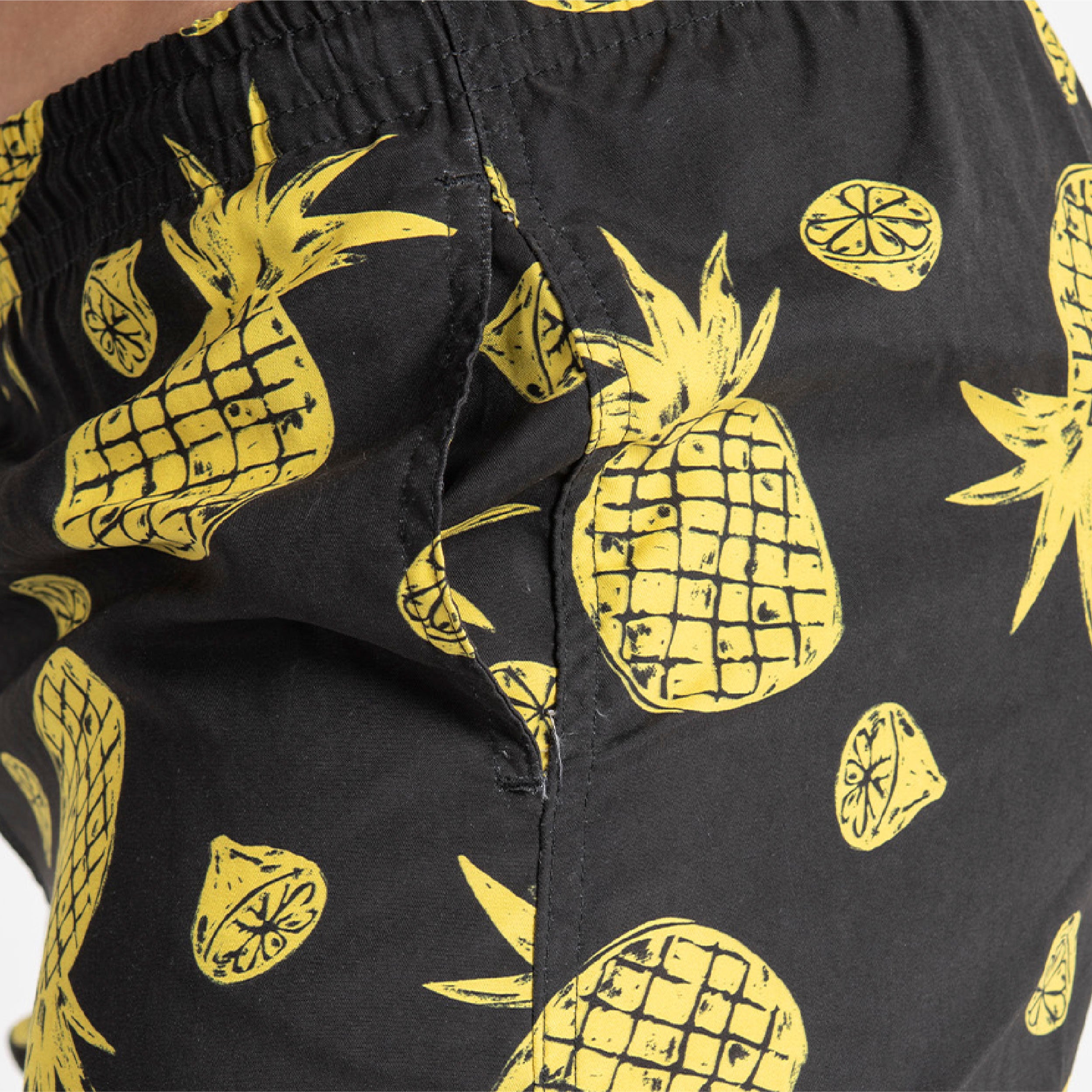 Traje de Baño para Niño Secado Rápido - Bañador Gold Pineapple - Essential Collection de 1 a 12 años