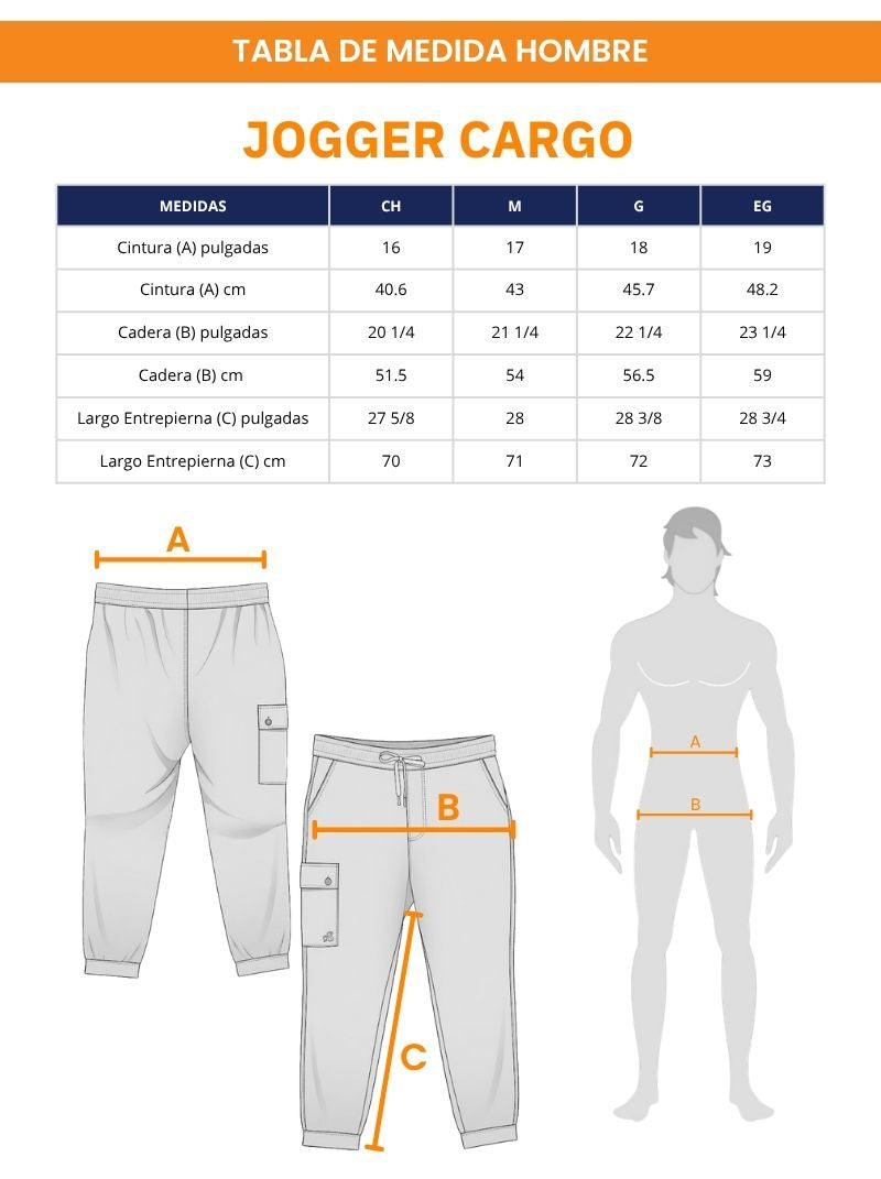 Pantalón Cargo - Jogger Cargo Gris Perla - Wild Coast - 98 Coast Av. México