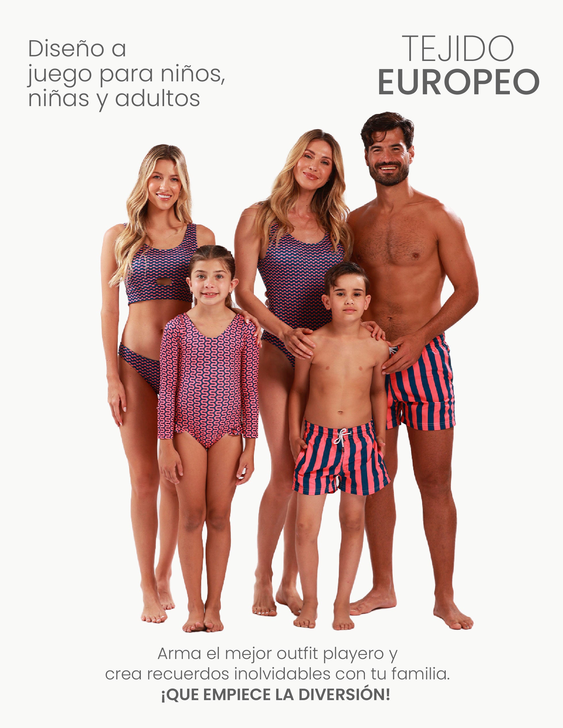 Traje de baño Hombre - Marine Bloom - Family Match