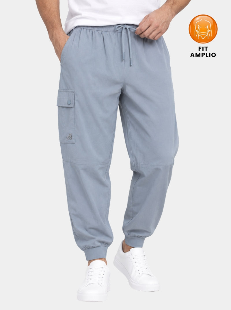 Pantalón Cargo - Jogger Cargo Kenya Gris - Wild Coast