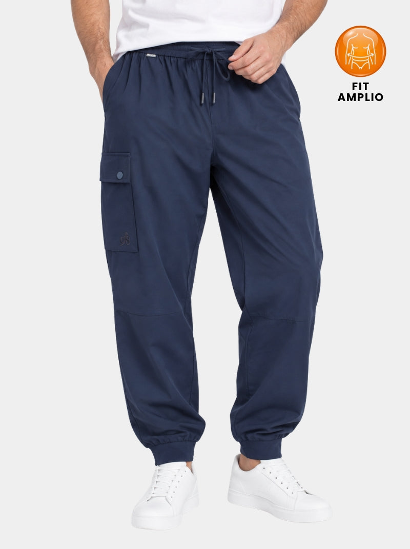 Pantalón Cargo - Jogger Cargo Kenya Azul Marino - Wild Coast