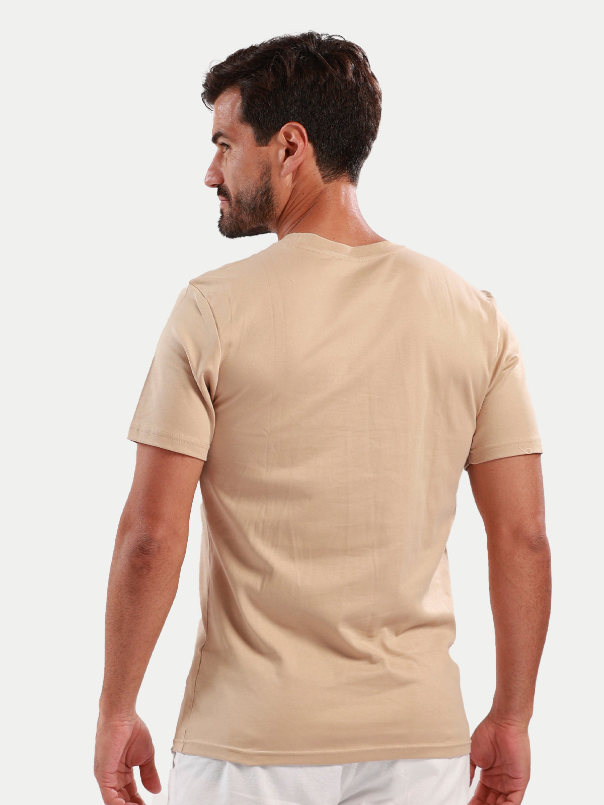 Playera de manga corta caballero - Liquid Touch Camel