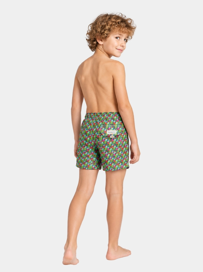 Traje de baño para niño - Love Birds Rojo-Verde Niño - Love Splash