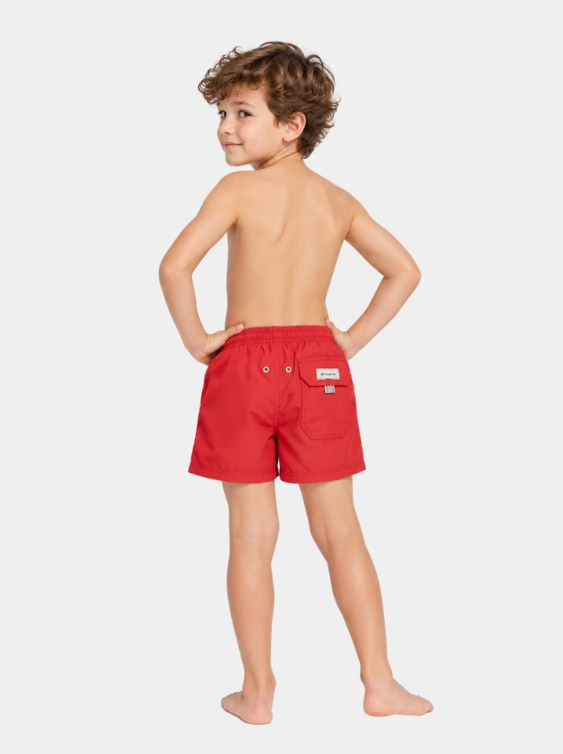 Traje de Baño Niño - Basic Rojo