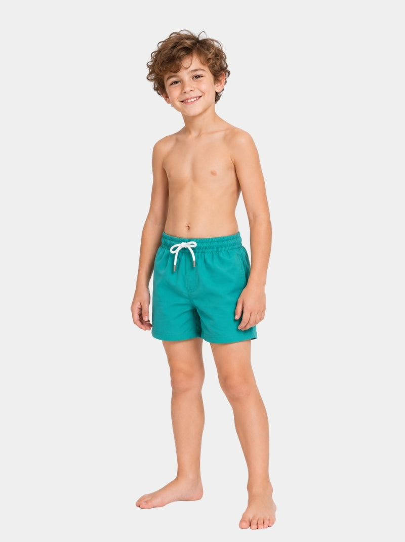 Traje de Baño Niño - Basic Esmeralda