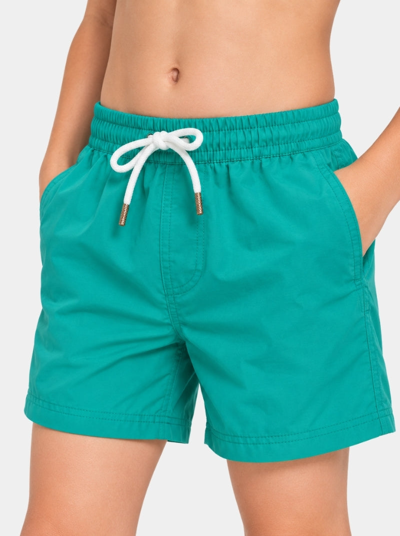 Traje de Baño Niño - Basic Esmeralda
