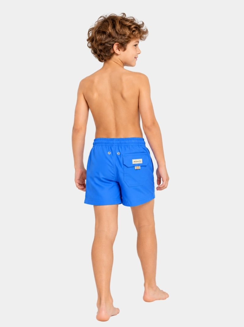 Traje de Baño Niño - Basic Azul Electric