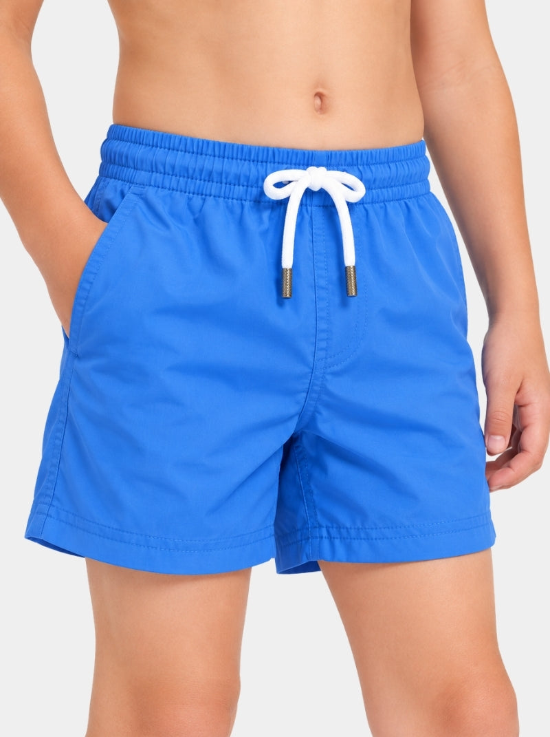Traje de Baño Niño - Basic Azul Electric