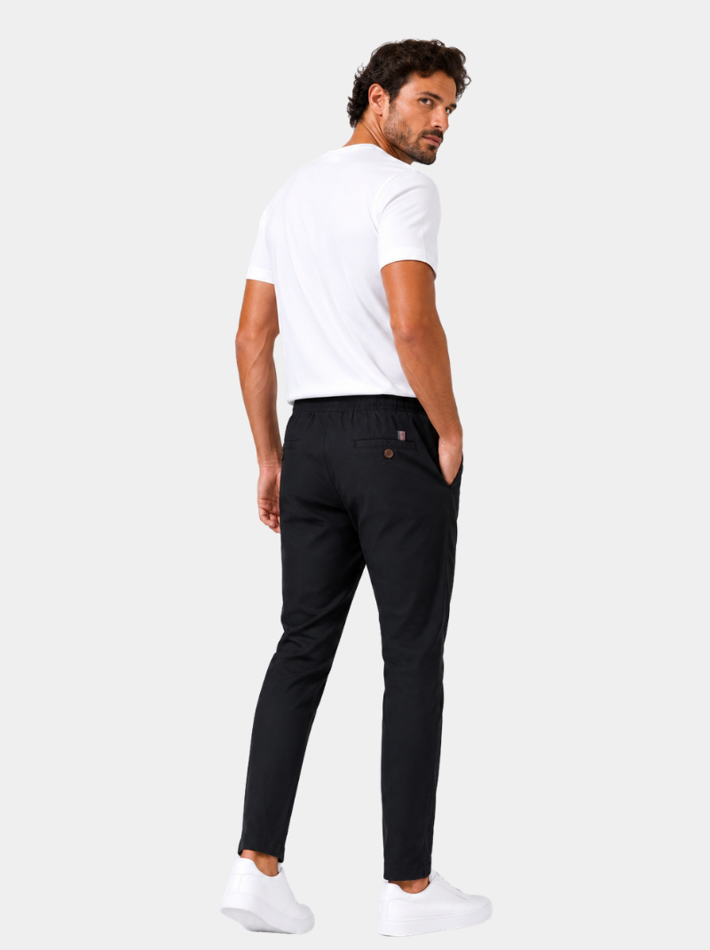 Cotton - Pantalón Bali Negro - Wild Coast