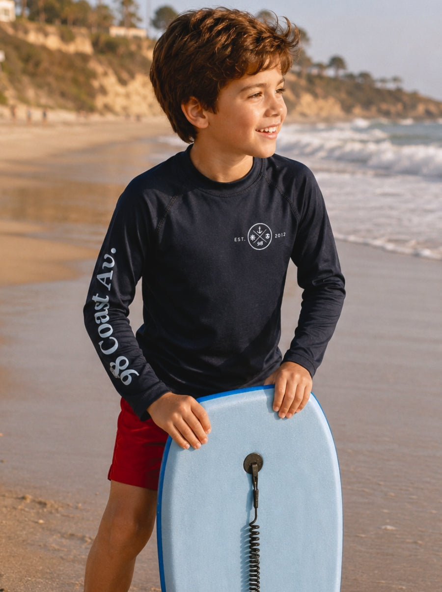 Playera UV Niño - Rashguard Set Sail - Wild Coast