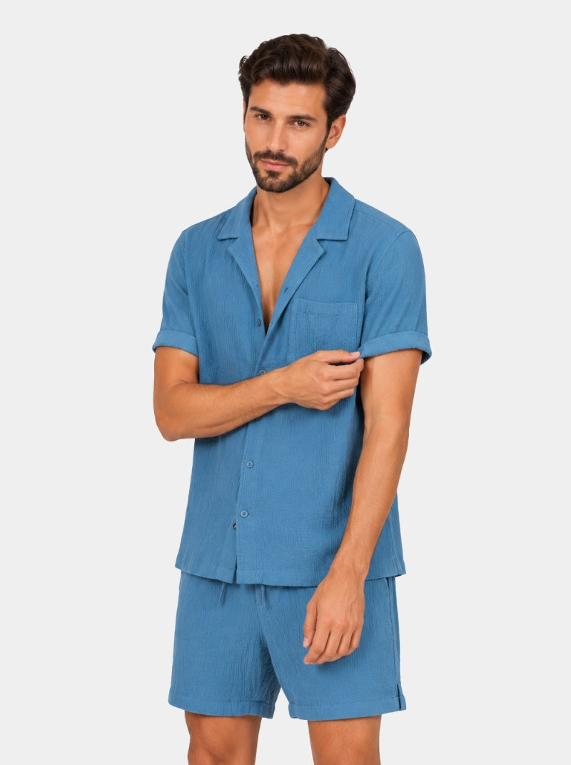 Conjunto - Set Maurice Azul - Wild Coast