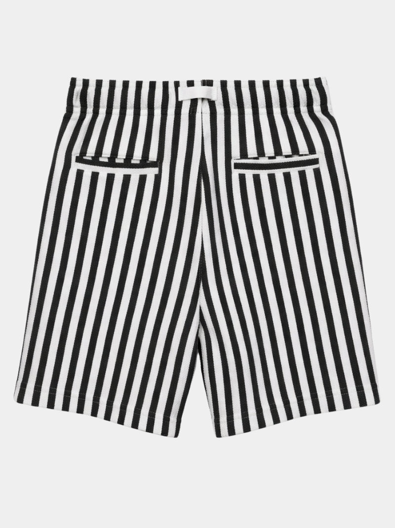 Set - Conjunto Rayas Jacquard Negro Niño - Summer Essentials - 98 Coast Av. México