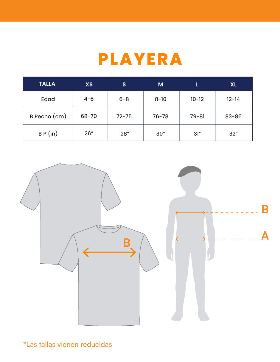 Playera para niño - Pique T-Shirt Coral - Pique