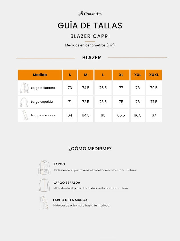 Collection - Blazer Capri Negro