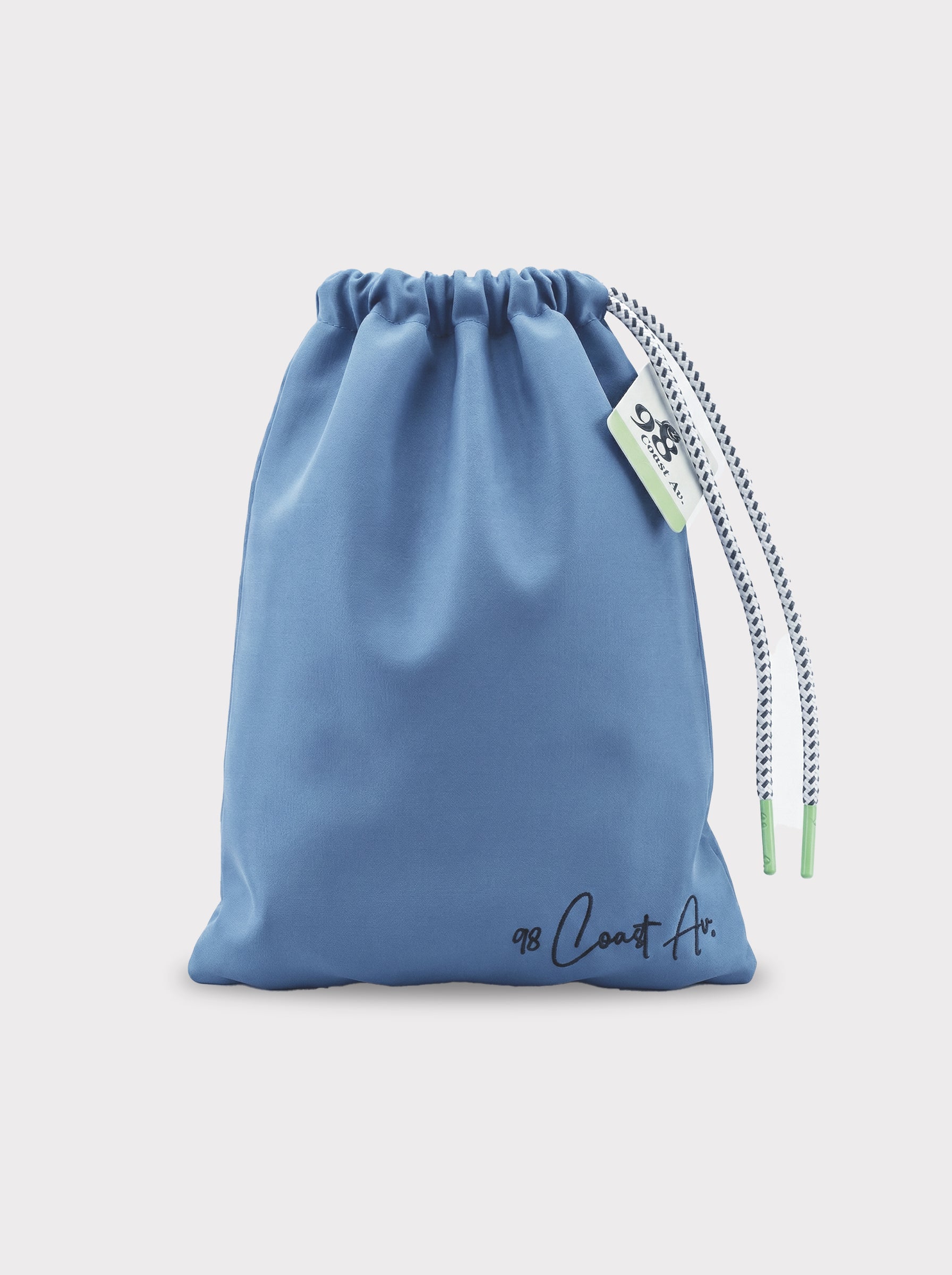 Traje de baño The New Classics para niño azul, bolsa para guardar el traje de baño
