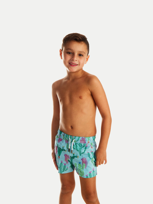 Traje de Baño Niño - Bañador Agave - Secado Rápido