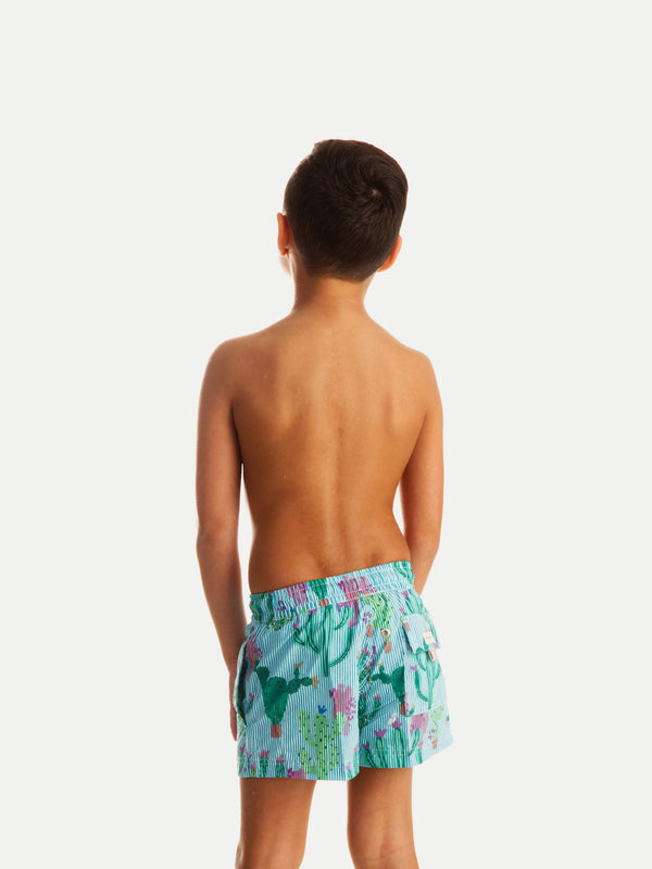 Traje de Baño Niño - Bañador Agave - Secado Rápido