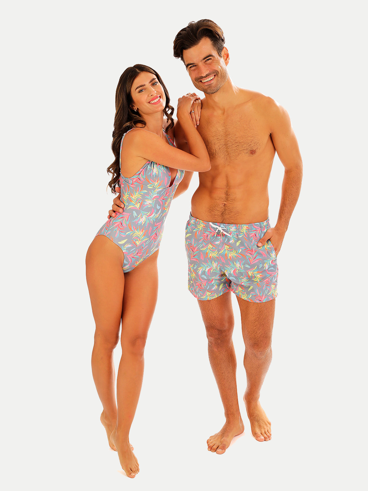 Traje de Baño Mujer Entero - Areca Palm Mujer  - Secado Rápido
