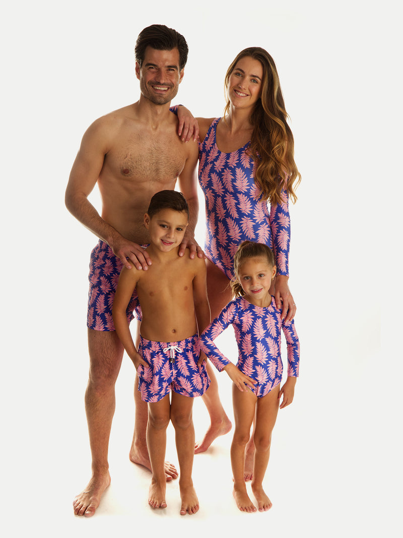 Traje de Baño Niño - Bañador Barbuda Blue - Secado Rápido