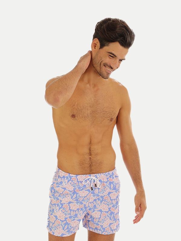 Traje de Baño Hombre - Bañador Blue Orchid - Secado Rápido