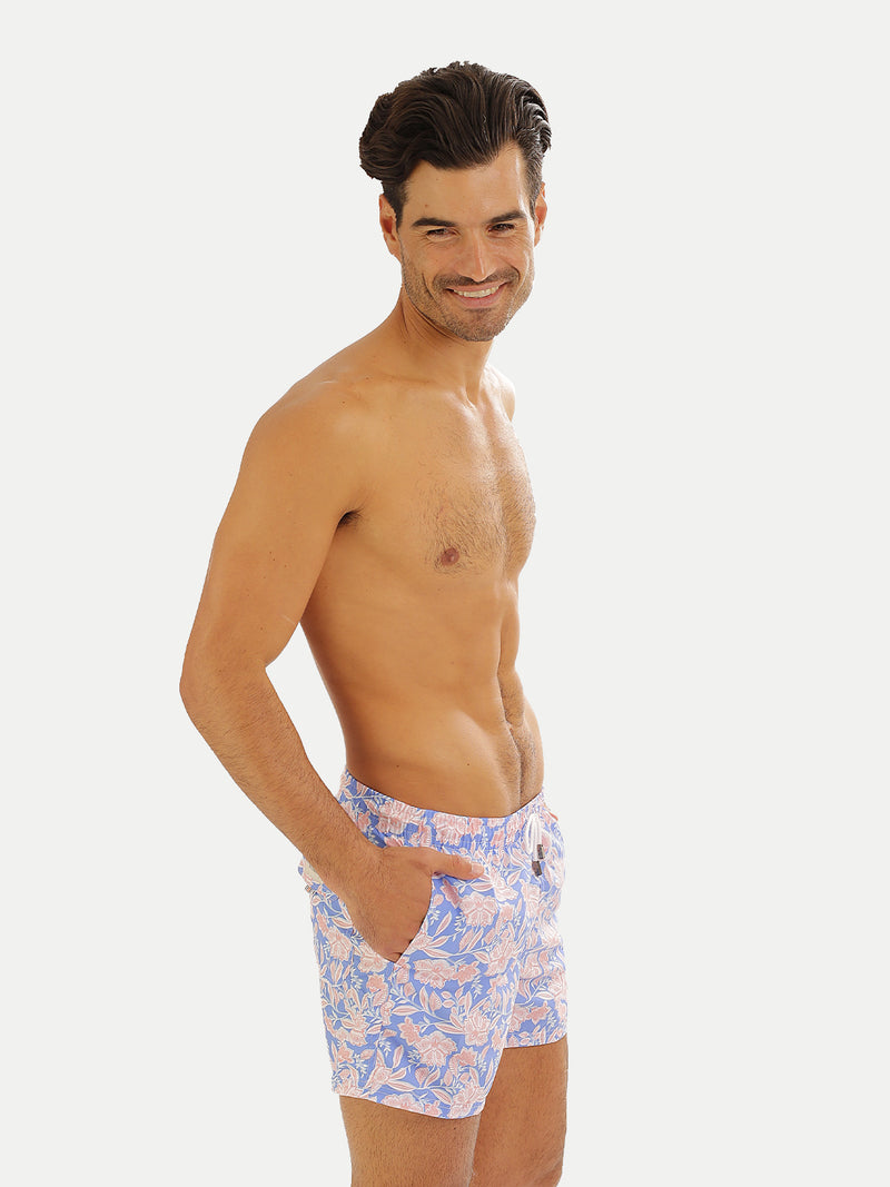 Traje de Baño Hombre - Bañador Blue Orchid - Secado Rápido