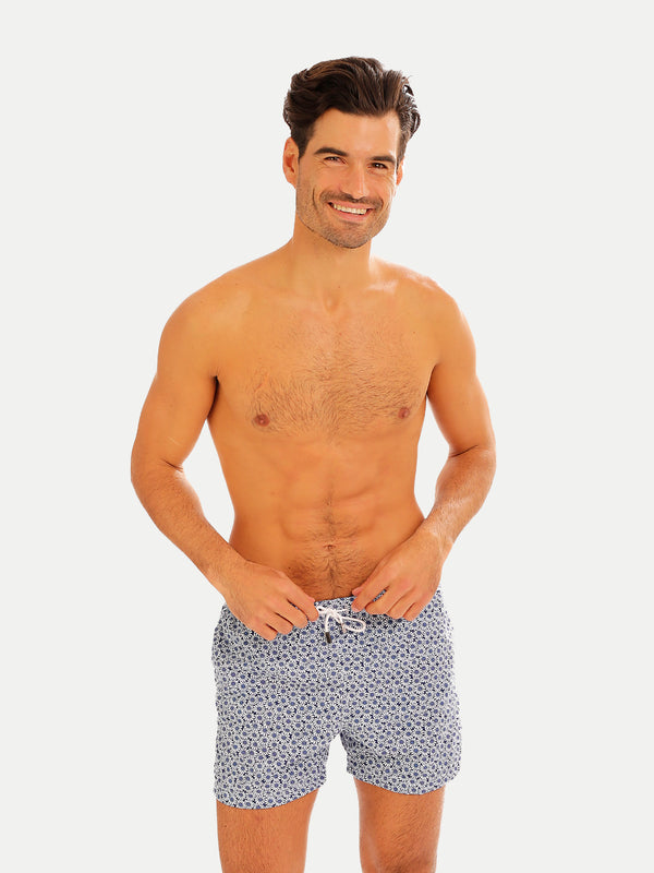 Traje de Baño Hombre - Bañador Blue Margarita - Secado Rápido