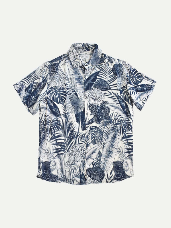Camisa Viscosa para Adulto - Panther White - 2022
