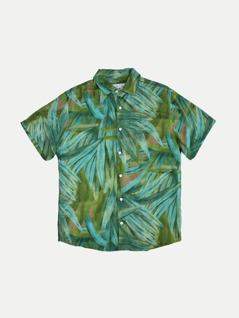 Camisa Viscosa para Adulto - Splash Green - 2022