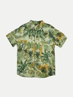 Camisa Viscosa para Adulto - Tiger Green - 2022