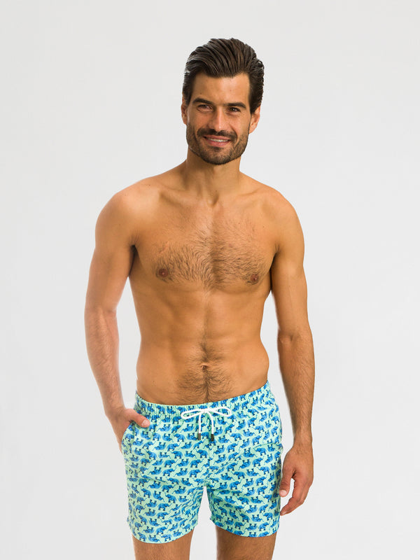 Traje de Baño Hombre - Bañador Congo Aqua Short - Fácil Secado
