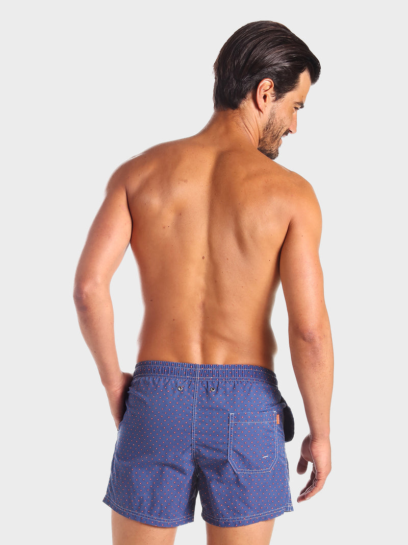 Traje de Baño Hombre - Bañador Crosses Demin Short - Fácil Secado