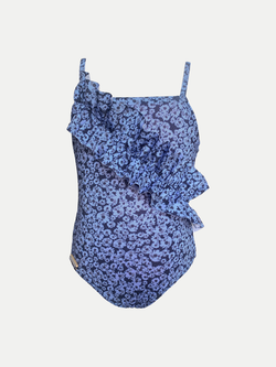 Traje de Baño Niña Entero - One Piece Dahlia Blue - 6 Meses a 14 Años