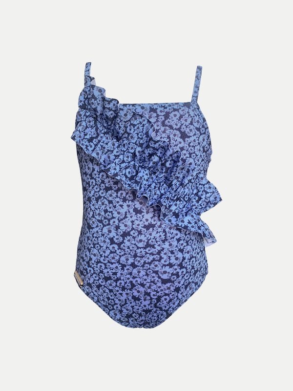 Traje de Baño Niña Entero - One Piece Dahlia Blue - 6 Meses a 14 Años