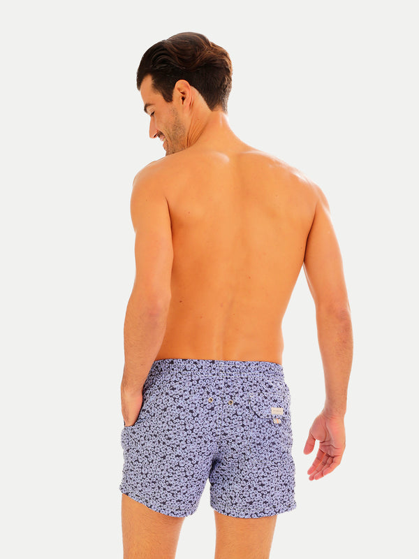 Traje de Baño Hombre - Bañador Dahlia Blue  - Secado Rápido