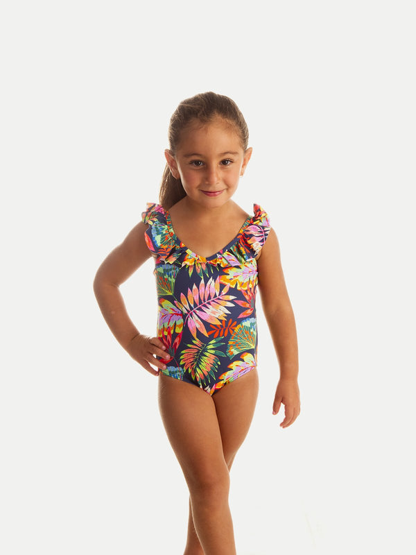Traje de Baño Niña Entero - One Piece Guava  - 6 Meses a 14 Años