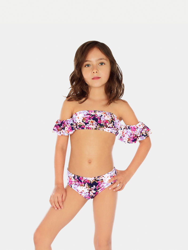 tubo carne despierta Traje de Baño Niña Bikini - Mini Laura - 6 Meses a 14 Años | 98 Coast Av