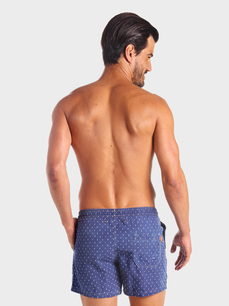 Traje de Baño Hombre - Bañador Lightning Demin Short - Fácil Secado