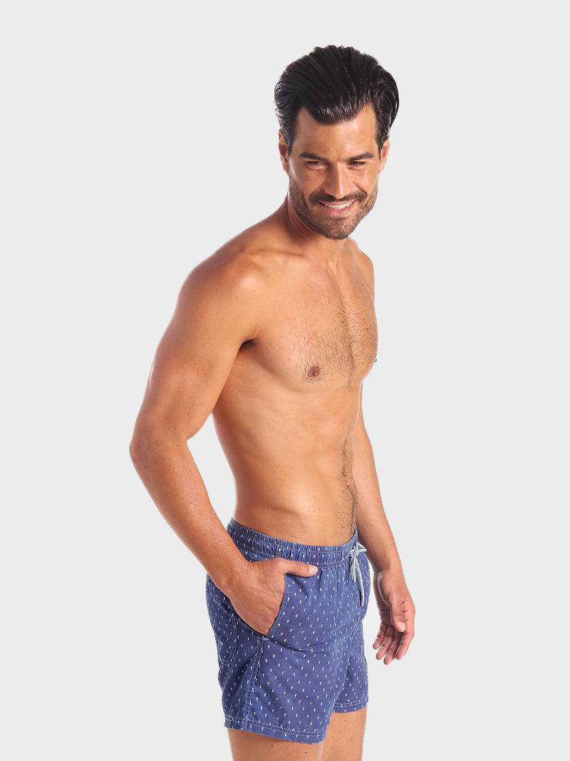 Traje de Baño Hombre - Bañador Lightning Demin Short - Fácil Secado
