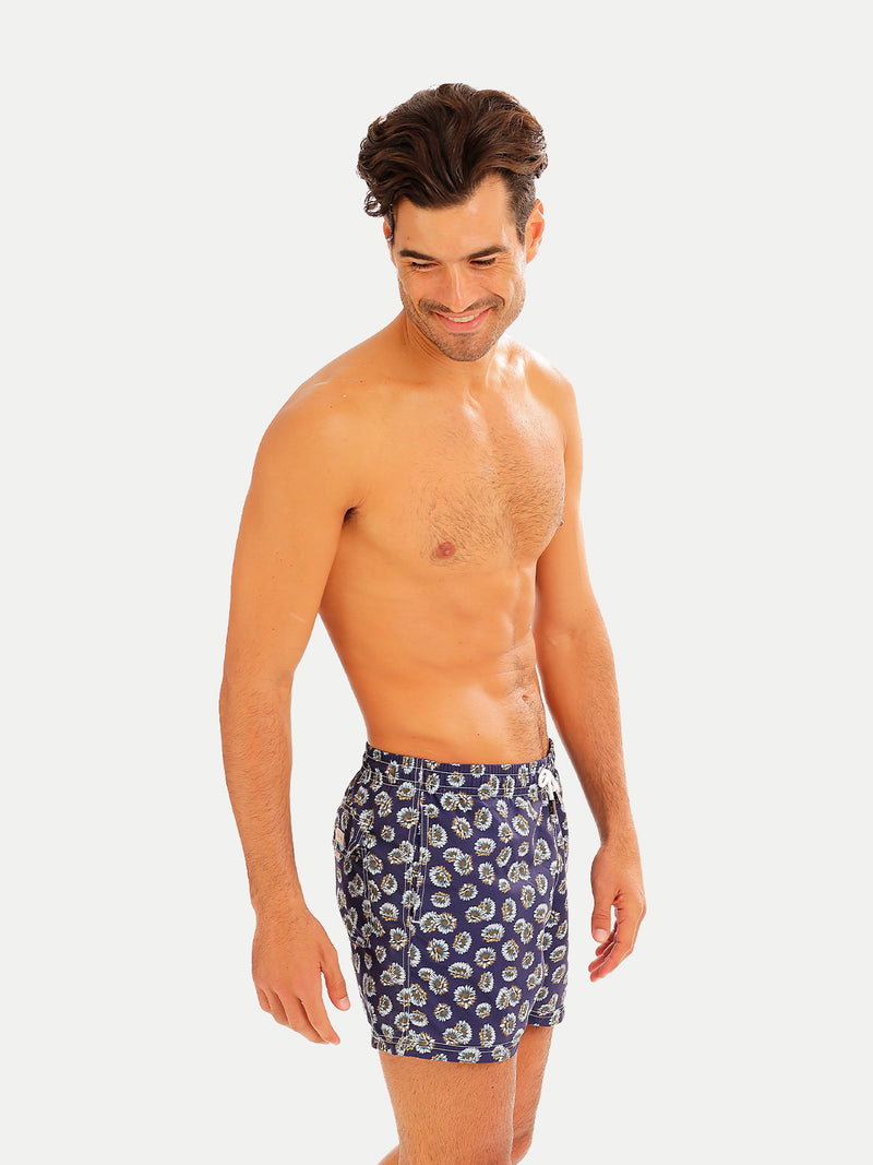 Traje de Baño Hombre - Bañador Lotus Blue - Secado Rápido