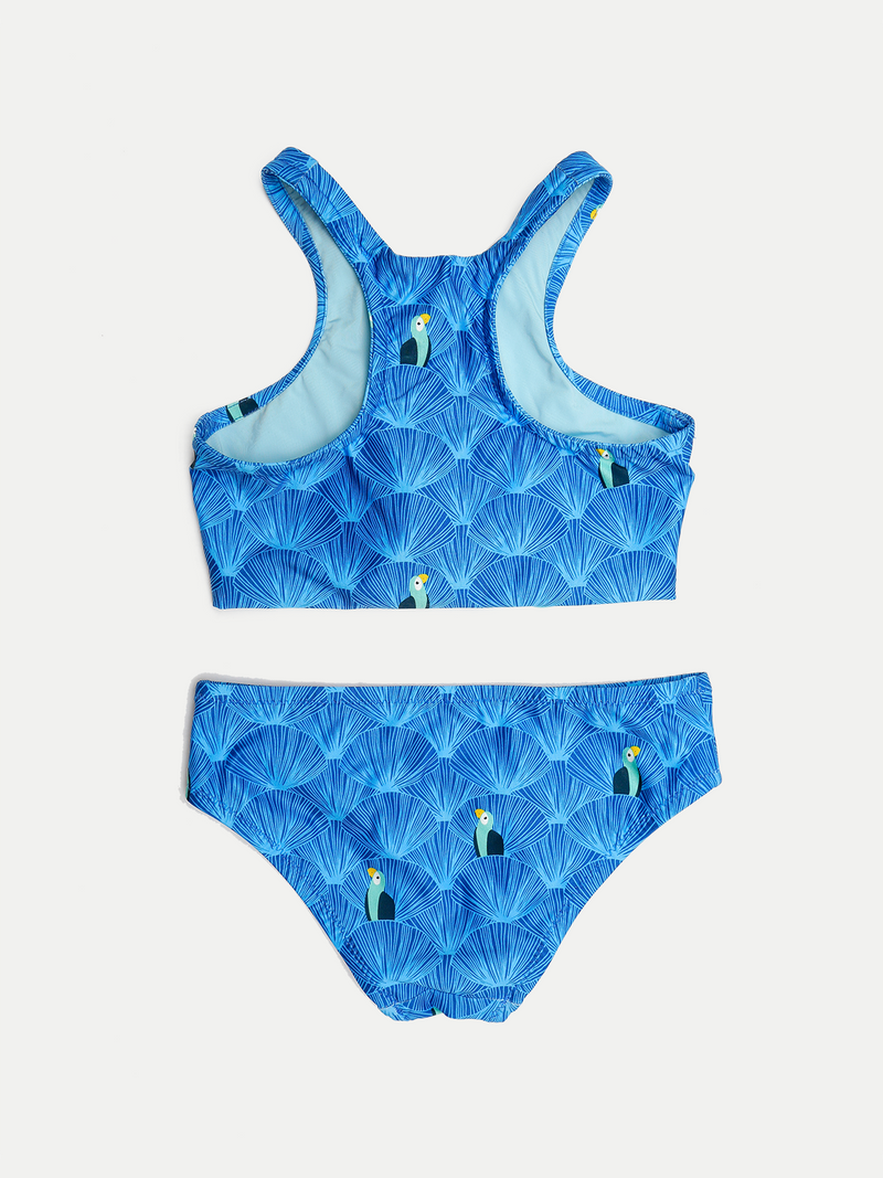 Traje de Baño Niña Bikini - Parrots - 6 Meses a 14 Años