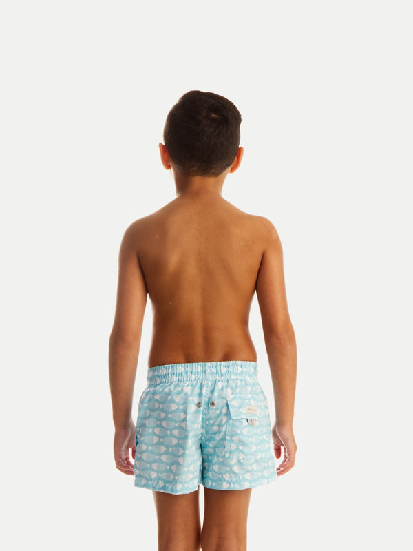 Traje de Baño Niño - Bañador Piscis - Secado Rápido