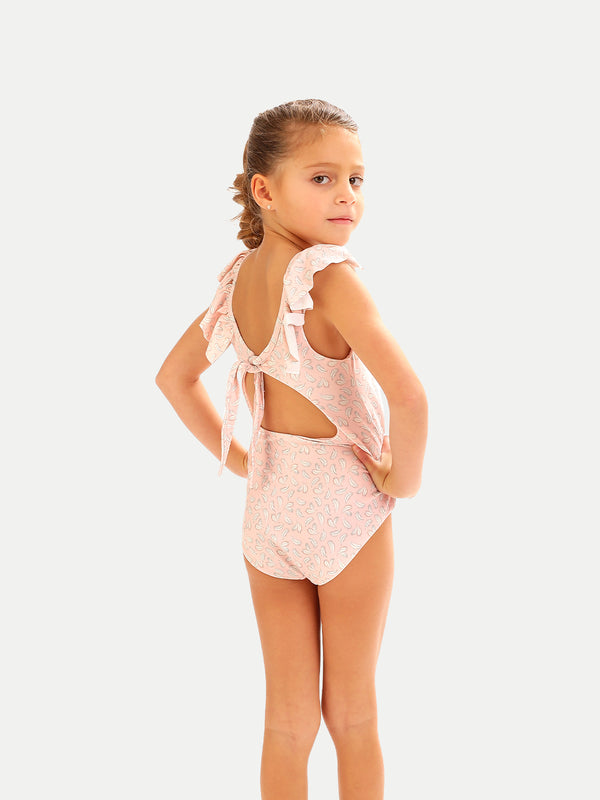 Traje de Baño Para Niña - Plumelia Pink One Piece - 6 Meses a 14 Años