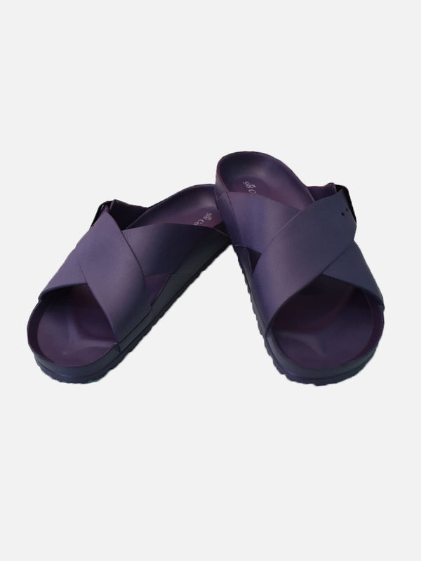 Sandalias Azul Marino Unisex Cruzada - Resistente al Agua