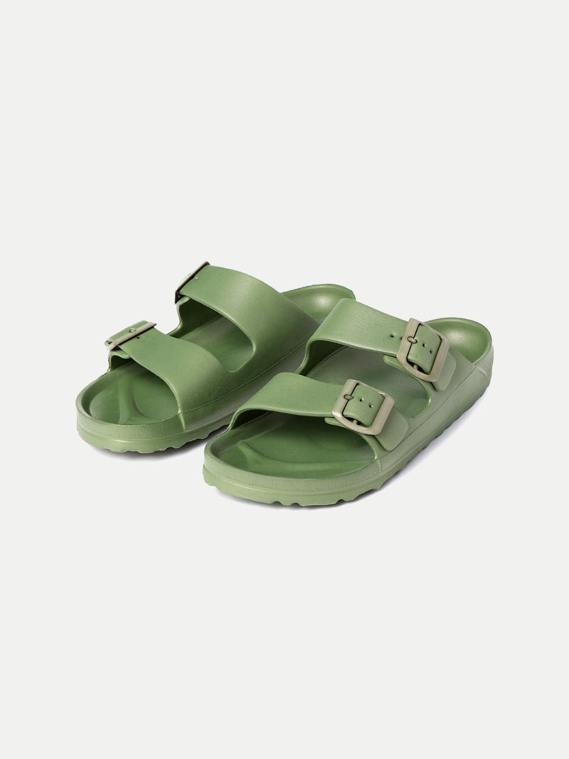 Sandalias de Playa Verdes Unisex Hombre - Mujer Transpirante y Resistente al Agua