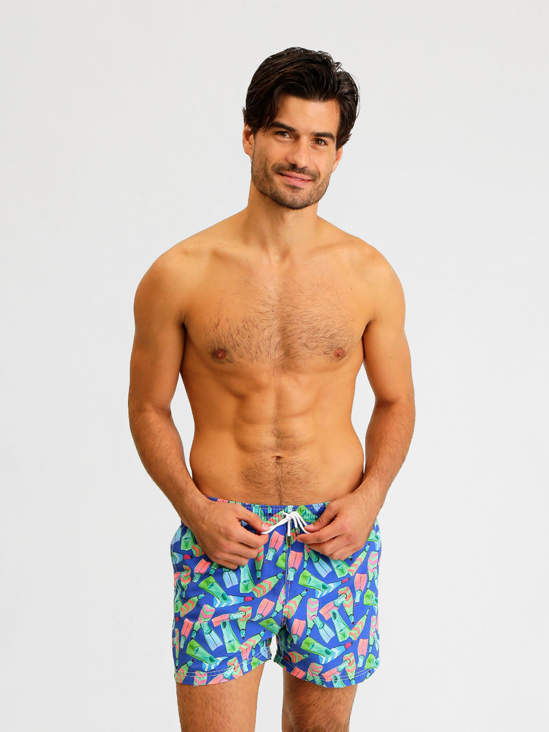 Traje de Baño Hombre - Bañador Scuba Short - Fácil Secado