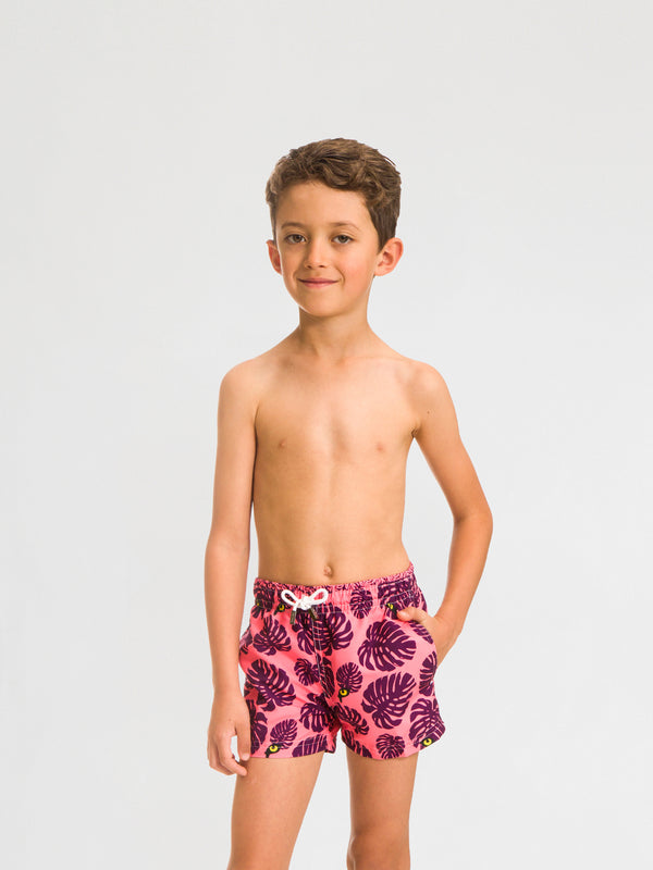 Traje de Baño para Niño Color Rosa - Selva Peach - Sea Salt 2020