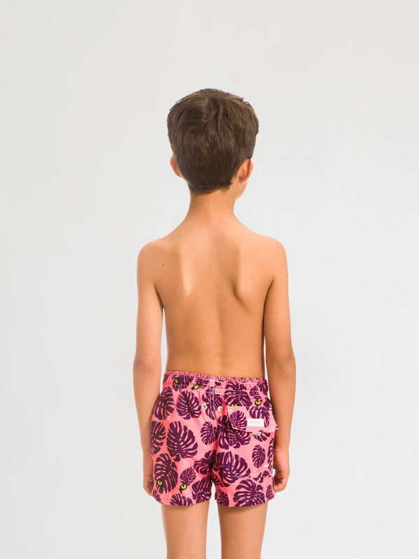 Traje de Baño para Niño Color Rosa - Selva Peach - Sea Salt 2020