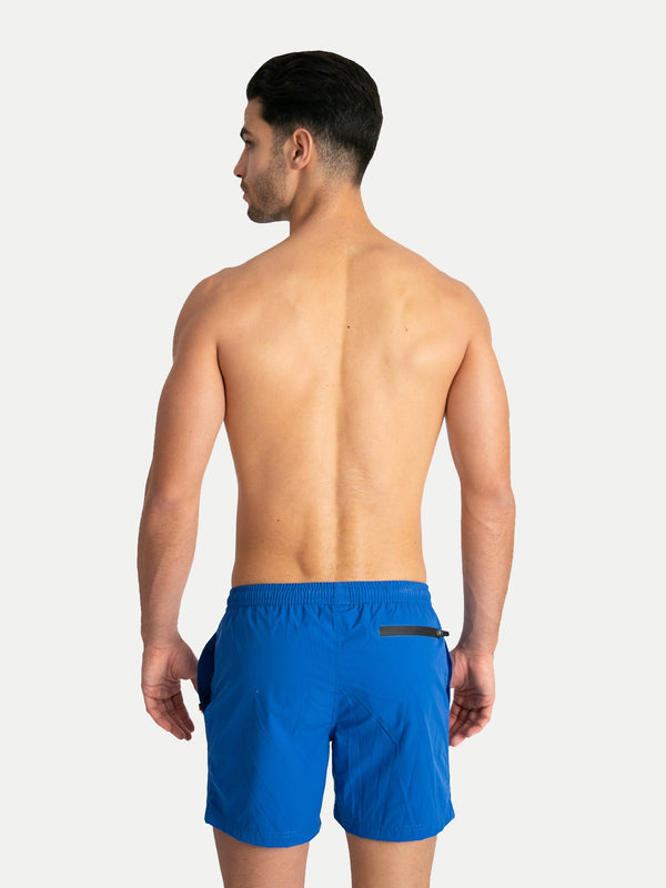 Traje de Baño Para Hombre - Basic Royal - Secado Rápido