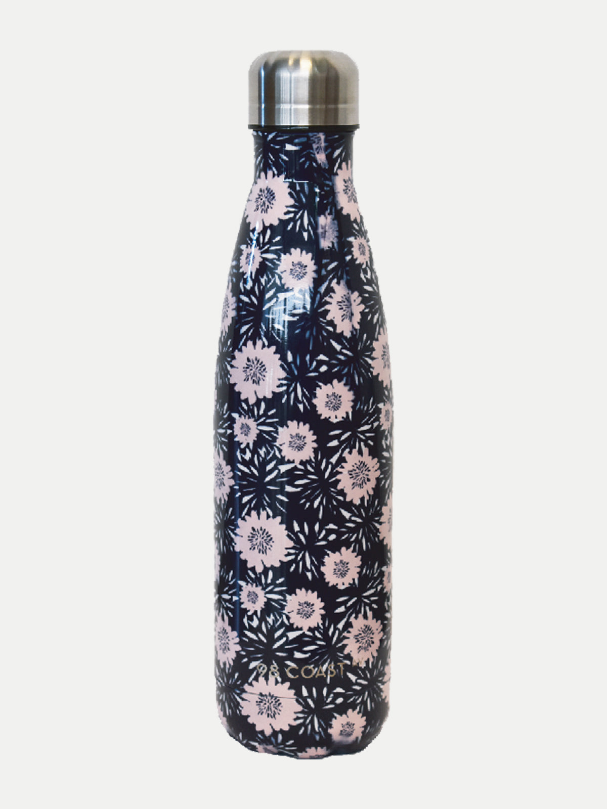 Botella para Agua de Acero Inoxidable Aislante - Pink Flowers